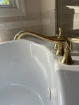 Kohler Revival T16122-4A-PB Deck Mount Bath Faucet Polished Brass Trim Only. Fixed Price $200.00.