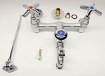 New Zurn Z-1996-SF Service Sink Faucet W/ Wall Brace And Pail Hook *incomplete*. Fixed Price $89.99.