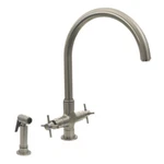 Whitehaus 3-0395485 Luxe+ Dual Handle Faucet Nickel. Fixed Price $476.00.