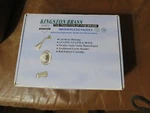 Kingston Brass Satin Nickel Plated Wall Mount Single Handle Shower Faucet. Fixed Price $30.00.