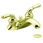 Moen Monticello 4551P - 4" Centers Faucet 84210 4550P W/handles. Fixed Price $285.00.