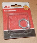 Faucet Locknut Nib Ace Hardware 40221 97W. Fixed Price $6.99.