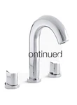 Kohler Oblo Brushed Nickel Deck Mount Bathtub Faucet 10059-9-BN New. Fixed Price $380.00.