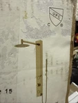 Vigo VG08016 Gardenia 39" X 4" 2-JET Retrofit Shower Gold. Fixed Price $225.00.