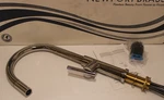 Newport Brass 1500-5143/26 East Linear Pull-down Kitchen Faucet Pol. Chrome. Fixed Price $421.49.