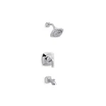 Kohler Rubicon Single-handle 3-SPRAY Wall-mount Tub Shower Faucet Chrome. Fixed Price $95.66.