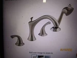 Delta Addison Roman Tub Two Handle Faucet Trim With Shower T4792-SS. Fixed Price $344.49.