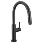 Delta Nicoli 19867LF-BL Single Handle Pull-down Kitchen Faucet Matte Black. Fixed Price $237.92.