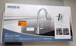 Moen Adler Single-handle Sprayer Motionsense Wave Faucet 87233EWC Chrome. Fixed Price $197.97.