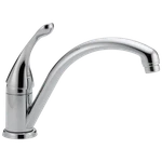Delta Collins Kitchen Faucet 1-HANDLE Chrome-certified Refurbished. Fixed Price $80.73.