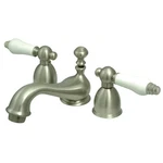 Kingston Brass KS395.PL Restoration 1.2 Gpm Mini-widespread Nickel. Fixed Price $237.22.