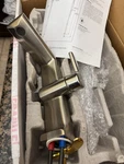 Delta Faucet, Pivotal 699-SS-PR-DST, Single Hole, Lumicoat Stainless, Mid Height. Fixed Price $299.00.