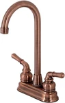 Kingston Brass KB496 Magellan Bar Faucet, Antique Copper, 2.75 X 2.13. Fixed Price $154.00.