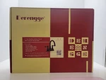 Derengge F-4501-MT Two Handle Lead Free Bathroom Faucet W/ Pop Up Drain ,black. Fixed Price $39.99.