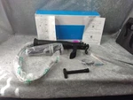 Bwe 6556H Matte Black Single Handle Waterfall Bathroom Vessel Sink Faucet. Fixed Price $84.99.