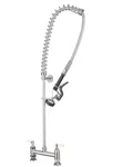 Bwe A-94260H-C Commerical Pull Down Deck Mount Utility Kitchen Faucet Chrome Ob. Fixed Price $114.99.
