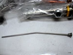 Bent Rod Delta 597LF-SSMPU Brilliance Stainless Bathroom Spigot With Popup Drain. Fixed Price $208.81.