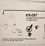 Delta 978-DST Leland Pull-down Kitchen Faucet Chrome. Fixed Price $184.99.