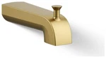 Brushed Brass Pitch Wall-mount Diverter Bath Spout For Kohler K-97089-2MB. Fixed Price $42.39.