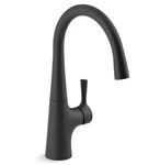Kohler 24663-BL Tempered 1.5 Gpm Single Hole Bar & Prep Faucet, Matte Black Read. Fixed Price $150.00.