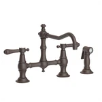 Newport Brass 9462/10B Chesterfield Kitchen Bridge Faucet Oil Rubbed Bronze. Fixed Price $1815.10.