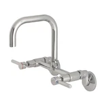 Kingston Brass KS813C Wall Mount Modern Kitchen Faucet, Polished Chrome. Fixed Price $179.00.