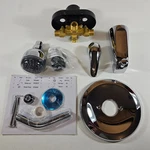 Glacier Bay Aragon Single Handle Tub Shower Faucet Set Chrome 1002 831 909. Fixed Price $39.95.