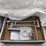Delta 1165LF Contemporary Wall Mount Pot Filler In Chrome. Fixed Price $210.00.