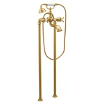 Moen S22105BG Brushed Gold Two-handle Tub Filler Includes Shower. Fixed Price $3569.86.