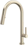 Rohl TE55D1LMSTN Tenerife Pull-down Kitchen Faucet With C-spout Satin Nickel. Fixed Price $1194.00.