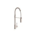 Rohl R7521SB Lux Pre-rinse Kitchen Faucet Brushed Stainless Steel. Fixed Price $1449.00.