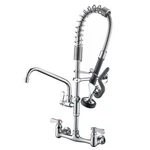 Appaso Commercial Sink Faucet With Pre-rinse Sprayer, 8 Inch Center Wall Moun.... Fixed Price $289.87.