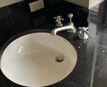 Dornbracht 20700360 Madison Three-hole Lavatory Mixer Brushed (matte) Platinum. Fixed Price $1500.00.