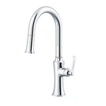 Gerber D454028 Draper 1.75 Gpm Hole Pull Down Kitchen Faucet - Chrome. Fixed Price $147.00.