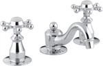 Kohler K-108-3-CP Antique Widespread Lavatory Faucet, Polished Chrome. Fixed Price $1499.99.