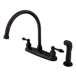Kingston Brass KB72.ALSP Vintage 1.8 Gpm Standard Kitchen Faucet - Bronze. Fixed Price $136.47.