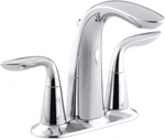 Kohler Refinia 4 In. Centerset Water-saving Bathroom Faucet Polished Chrome. Fixed Price $125.95.
