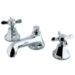 Kingston Brass KS4461BEX Essex 8" Widespread Bathroom Faucet, Polished Chrome. Fixed Price $281.24.