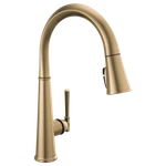 Delta Emmeline Pull-down Kitchen Faucet Champagne Bronze-certified Refurbished. Fixed Price $437.83.