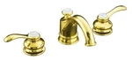 Kohler K-12265-4-PB Fairfax Widespread Lavatory Faucet In Vibrant Polished Brass. Fixed Price $526.00.