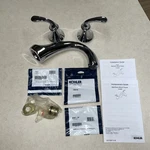 Kohler Forte T10278-4-CP Polished Chrome Two Handle Roman Tub Faucet *read*. Fixed Price $95.00.