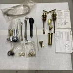 Kohler K-16132-4-PB Revival Bidet Faucet Vertical Spray Scroll Lever Handles. Fixed Price $310.00.