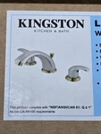 Kingston Brass KB696.LL Legacy 1.2 Gpm Widespread Bathroom Faucet - Polished. Fixed Price $155.00.