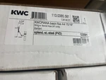 Kwc 12.361.042.127 Piana Single Hole Faucet With Popup Splendure Stainless Steel. Fixed Price $400.00.