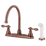 Kingston Brass KB72.ACL American Classic 1.8 Gpm Centerset - Copper. Fixed Price $142.97.