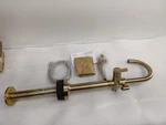 New Brizo T70175-GL #4 Odin Floor Mounted Tub Filler With Integrated Diverter. Fixed Price $2014.65.