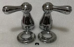 Delta Faucet Usa H678 Chrome Leland Bathroom Metal Lever Handle Set Roman Tub. Fixed Price $29.01.