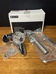 Delta B512LF 4 Centers Bath Faucet Chrome Single Handle Lavatory Pop-up Drain. Fixed Price $54.99.