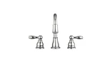 Glacier Bay HD67817W-6001 Mandouri In. Widespread 2-HANDLE Bathroom Faucet,. Fixed Price $168.01.