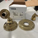 Kohler Polished Brass Shower Head TS396-4-PB. Fixed Price $150.00.
